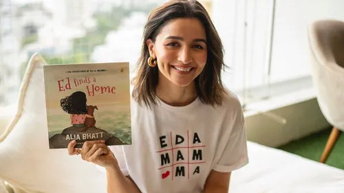 Alia Bhatt Turns Writer With Launch Of New Book ‘Ed-a-Mamma: Ed Finds A Home’