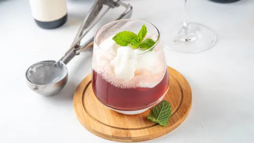 Red Wine Floats? Ice Cream Meets Merlot In Viral Trend