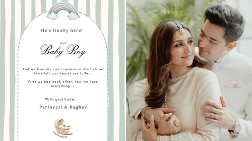 It’s A Boy! Parineeti Chopra & Raghav Chadha Embrace Parenthood
