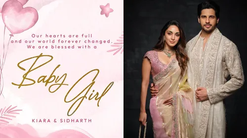 Kiara Advani And Sidharth Malhotra Welcome Their Bundle Of Joy!
