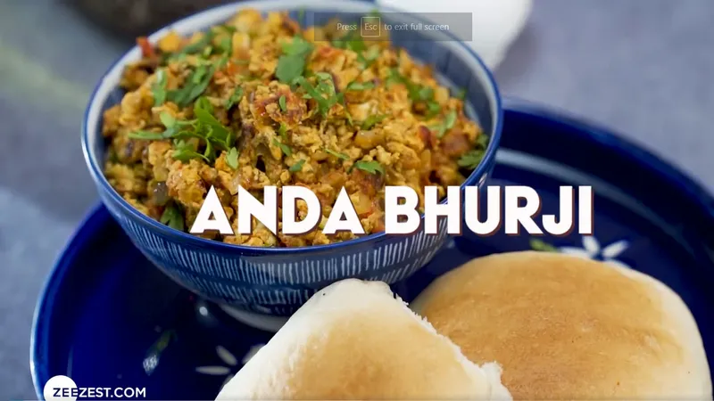 Anda Bhurji