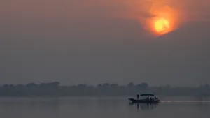 Watch a magnificient sunset