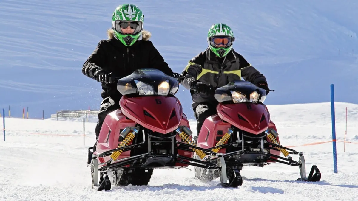Engelberg Snow Biking