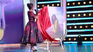 Mrunal unveiled the first look of Zee Zest digital cover shoot for April 2023.