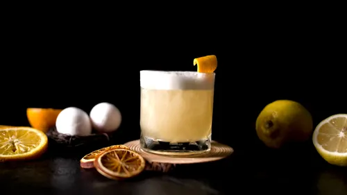 Whiskey Sour Cocktail