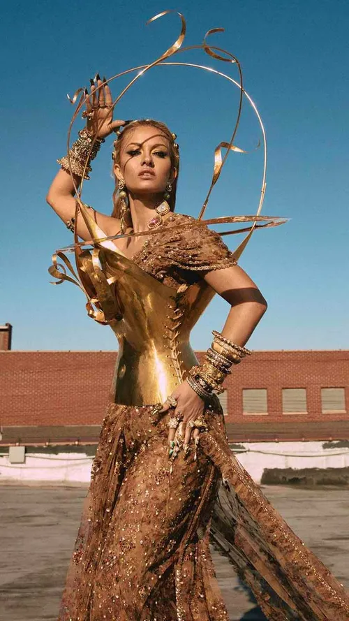 Natasha Poonawalla Brings Gilded Glamour To Met Gala 2022